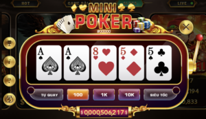 Cach Choi Mini Poker